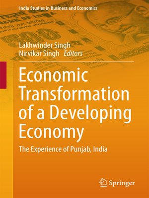 cover image of Economic Transformation of a Developing Economy